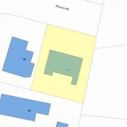 4 Ireland Rd, Newton, MA 02459 plot plan