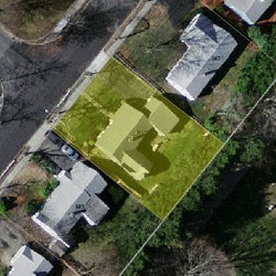 141 Spiers Rd, Newton, MA 02459 aerial view