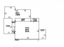 67 Judith Rd, Newton, MA 02459 floor plan