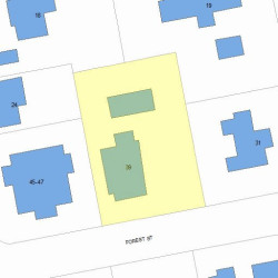 39 Forest St, Newton, MA 02461 plot plan