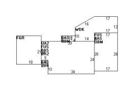 14 Ledgewood Rd, Newton, MA 02461 floor plan