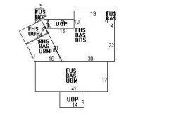 627 Chestnut St, Newton, MA 02468 floor plan