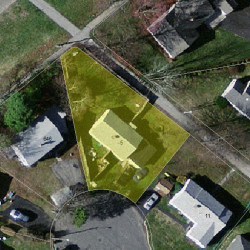 5 Shute Path, Newton, MA 02459 aerial view