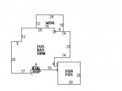 88 Devonshire Rd, Newton, MA 02468 floor plan