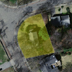222 Upland Ave, Newton, MA 02461 aerial view