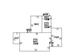 24 Hilltop St, Newton, MA 02458 floor plan