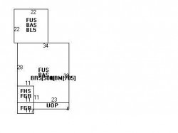 37 Philbrick Rd, Newton, MA 02459 floor plan