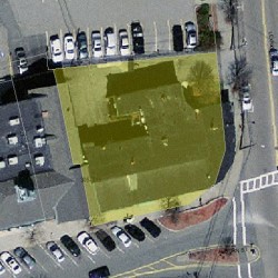 453 Lexington St, Newton, MA 02466 aerial view