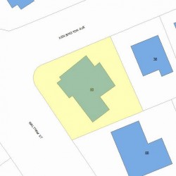 80 Waltham St, Newton, MA 02465 plot plan