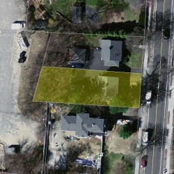 151 Winchester St, Newton, MA 02461 aerial view