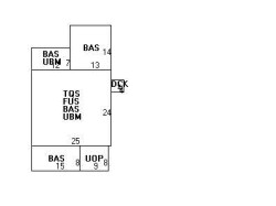 24 Indiana Ter, Newton, MA 02464 floor plan