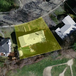 42 Clifton Rd, Newton, MA 02459 aerial view