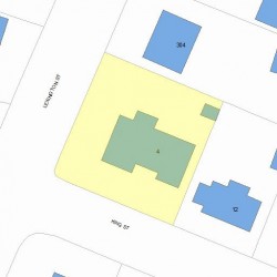 4 King St, Newton, MA 02466 plot plan