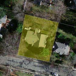 12 Philmore Rd, Newton, MA 02458 aerial view