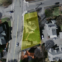 80 Highland Ave, Newton, MA 02460 aerial view