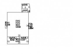 90 Webster St, Newton, MA 02465 floor plan