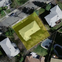 39 Nardell Rd, Newton, MA 02459 aerial view