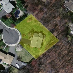 20 Patten Cir, Newton, MA 02459 aerial view