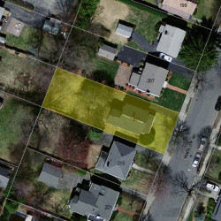 211 Winslow Rd, Newton, MA 02468 aerial view