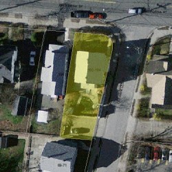 194 California St, Newton, MA 02458 aerial view