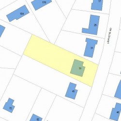 39 Lafayette Rd, Newton, MA 02462 plot plan