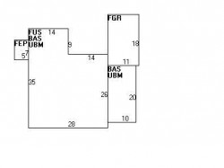 89 Eastbourne Rd, Newton, MA 02459 floor plan