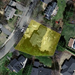 98 Annawan Rd, Newton, MA 02468 aerial view