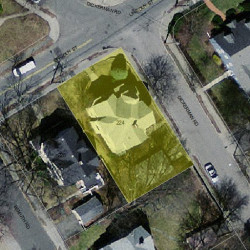 224 Lincoln St, Newton, MA 02461 aerial view