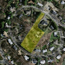 40 Baldpate Hill Rd, Newton, MA 02459 aerial view