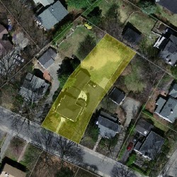 50 Woodland Rd, Newton, MA 02466 aerial view