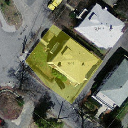 18 Grove St, Newton, MA 02466 aerial view