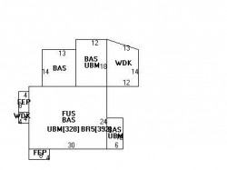 34 Day St, Newton, MA 02466 floor plan