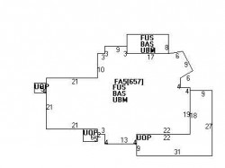 908 Beacon St, Newton, MA 02459 floor plan
