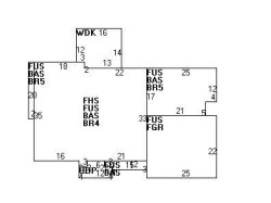 72 Beethoven Ave, Newton, MA 02468 floor plan