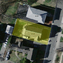 99 Jewett St, Newton, MA 02458 aerial view