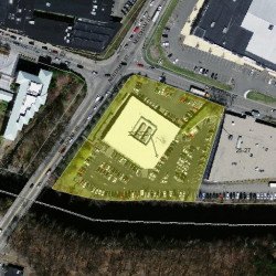 320 Needham St, Newton, MA 02464 aerial view