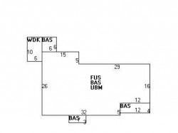 634 Watertown St, Newton, MA 02460 floor plan