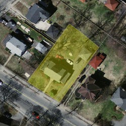 315 Crafts St, Newton, MA 02460 aerial view
