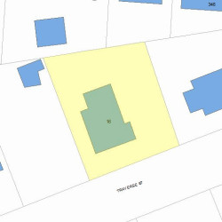 16 Traverse St, Newton, MA 02458 plot plan