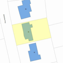 45 Ferncroft Rd, Newton, MA 02468 plot plan