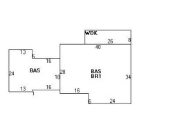 6 Marion St, Newton, MA 02465 floor plan