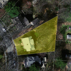 36 Rockledge Rd, Newton, MA 02461 aerial view