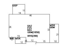 48 Gralynn Rd, Newton, MA 02459 floor plan