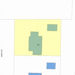 106 Cedric Rd, Newton, MA 02459 plot plan