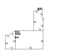 351 Winchester St, Newton, MA 02461 floor plan