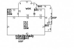 15 Glastonbury Oval, Newton, MA 02468 floor plan