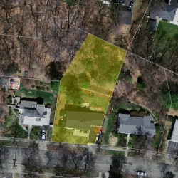 429 Waban Ave, Newton, MA 02468 aerial view