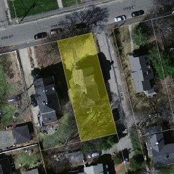 34 Otis St, Newton, MA 02460 aerial view