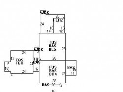 241 Upland Ave, Newton, MA 02461 floor plan