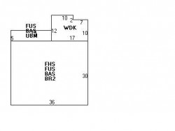 902 Chestnut St, Newton, MA 02468 floor plan